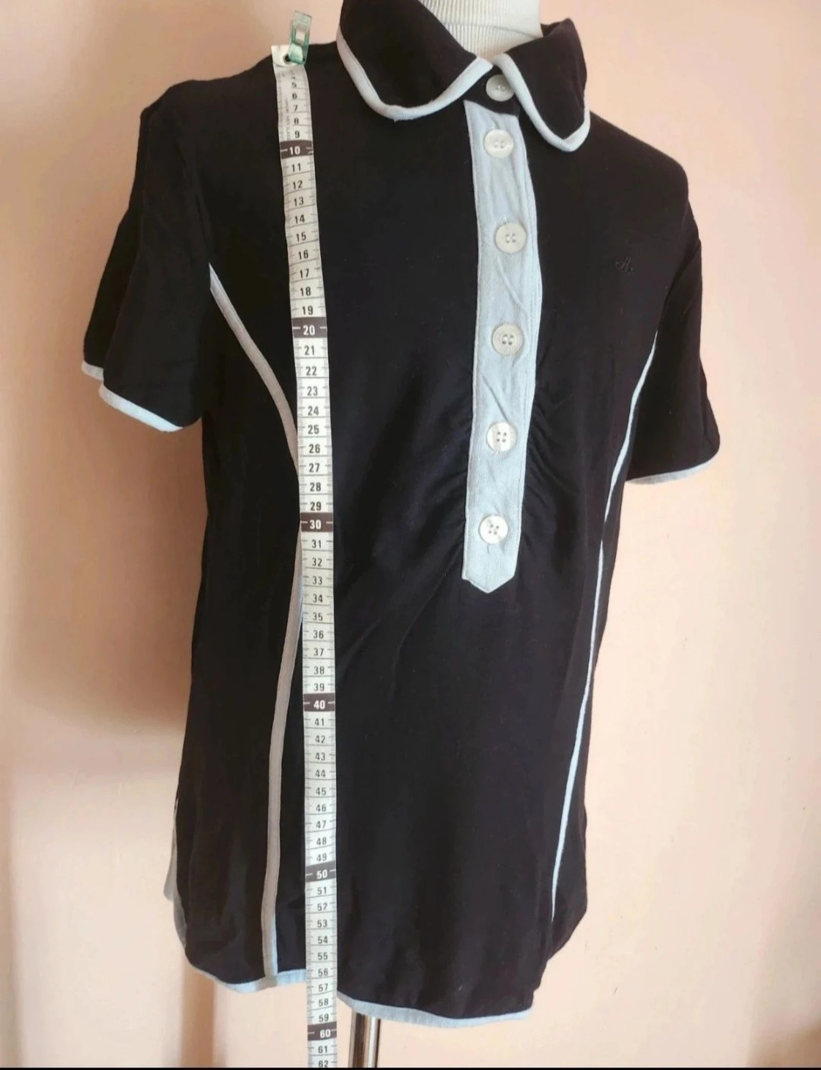 t-shirt top preto Morgan tamanho 38 – photo 5